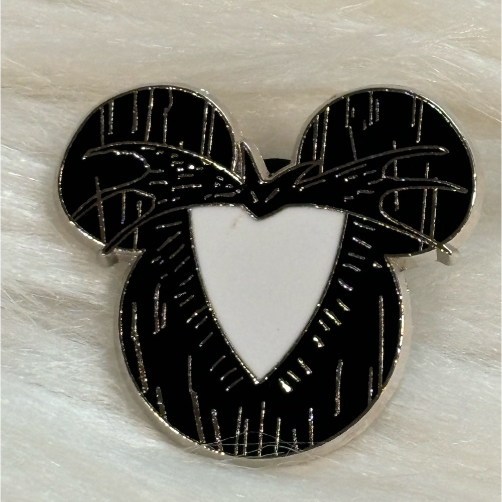 Jack Skellington Mickey Head Disney Trading Pin